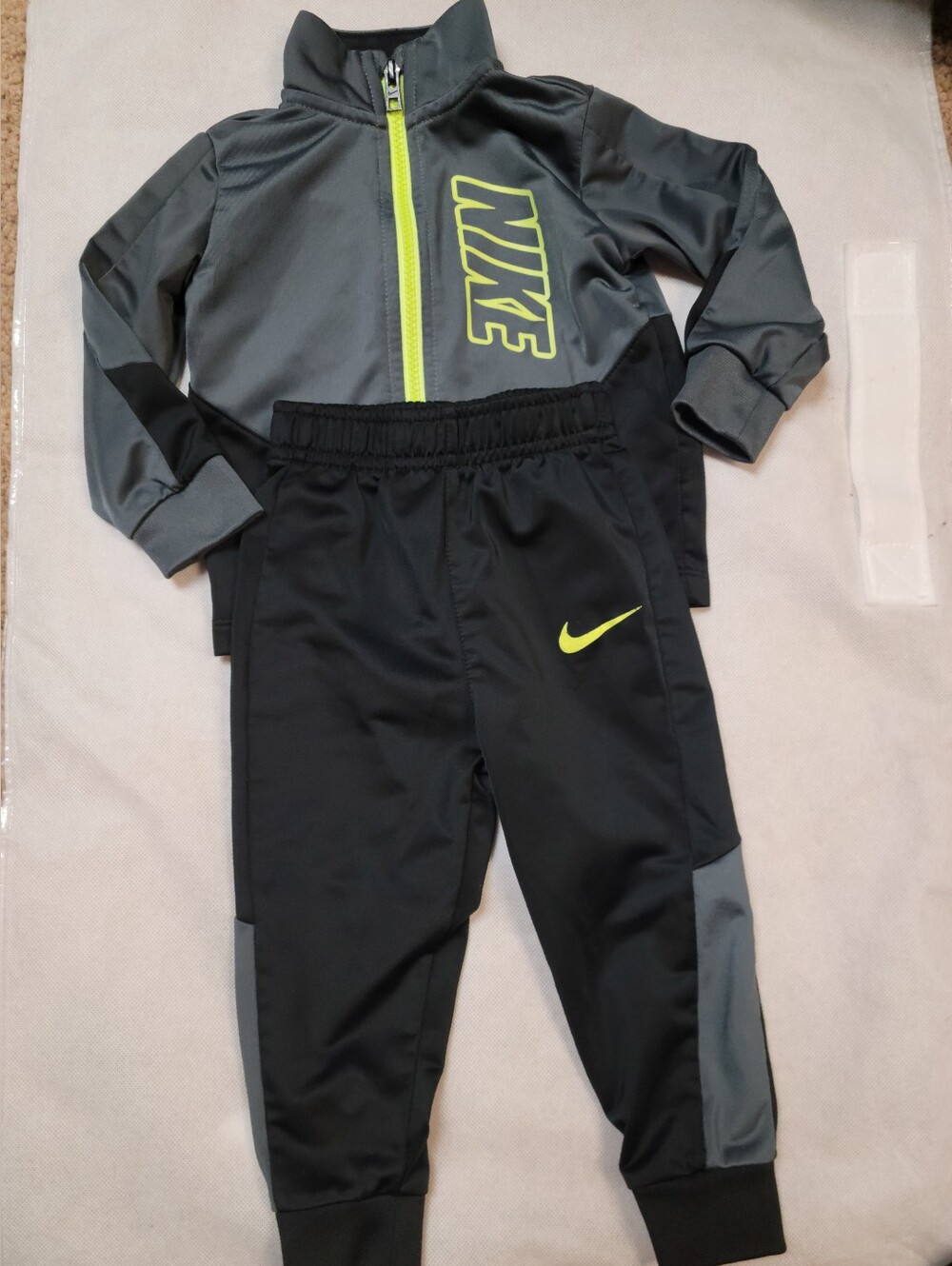 Adidas Black White Tracksuit 18m